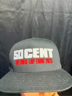 The Classic Black 50CENT 'The Final Lap Tour 2023' Snapback Hat